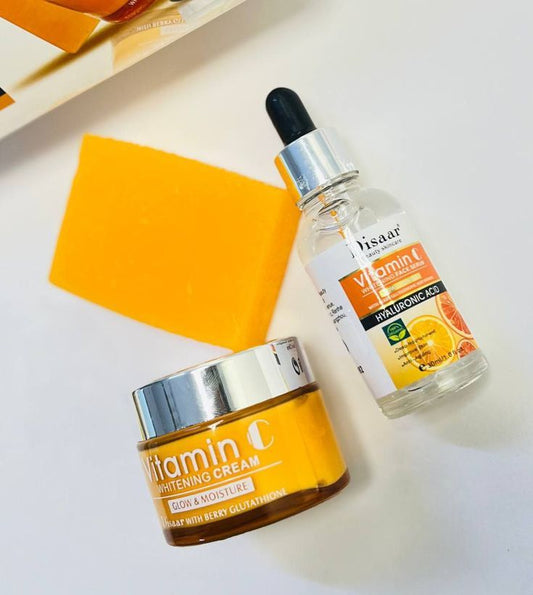 باك فيتامين C لتفتيح وترطيب البشرة – نتائج من أول أسبوع!