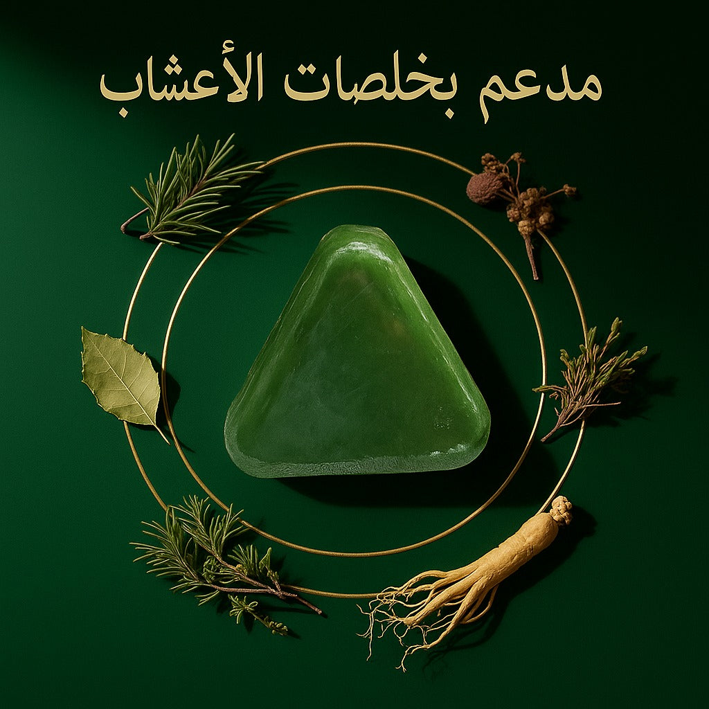 صابونة الشعر الخضراء – الحل الطبيعي الأقوى لتقوية الشعر ومنع تساقطه